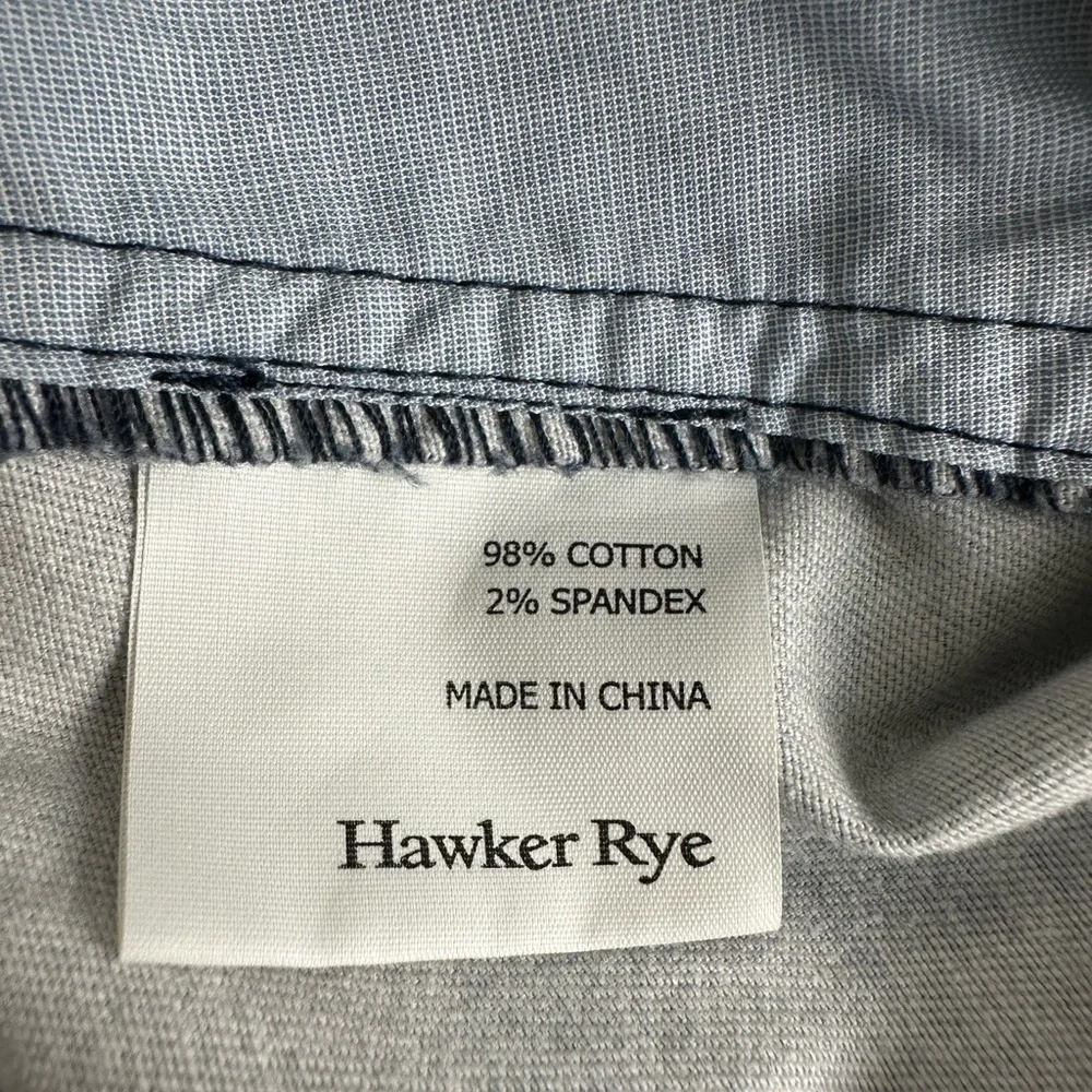Hawker Rye men’s size‎ 38×7 preppy shorts navy blue print